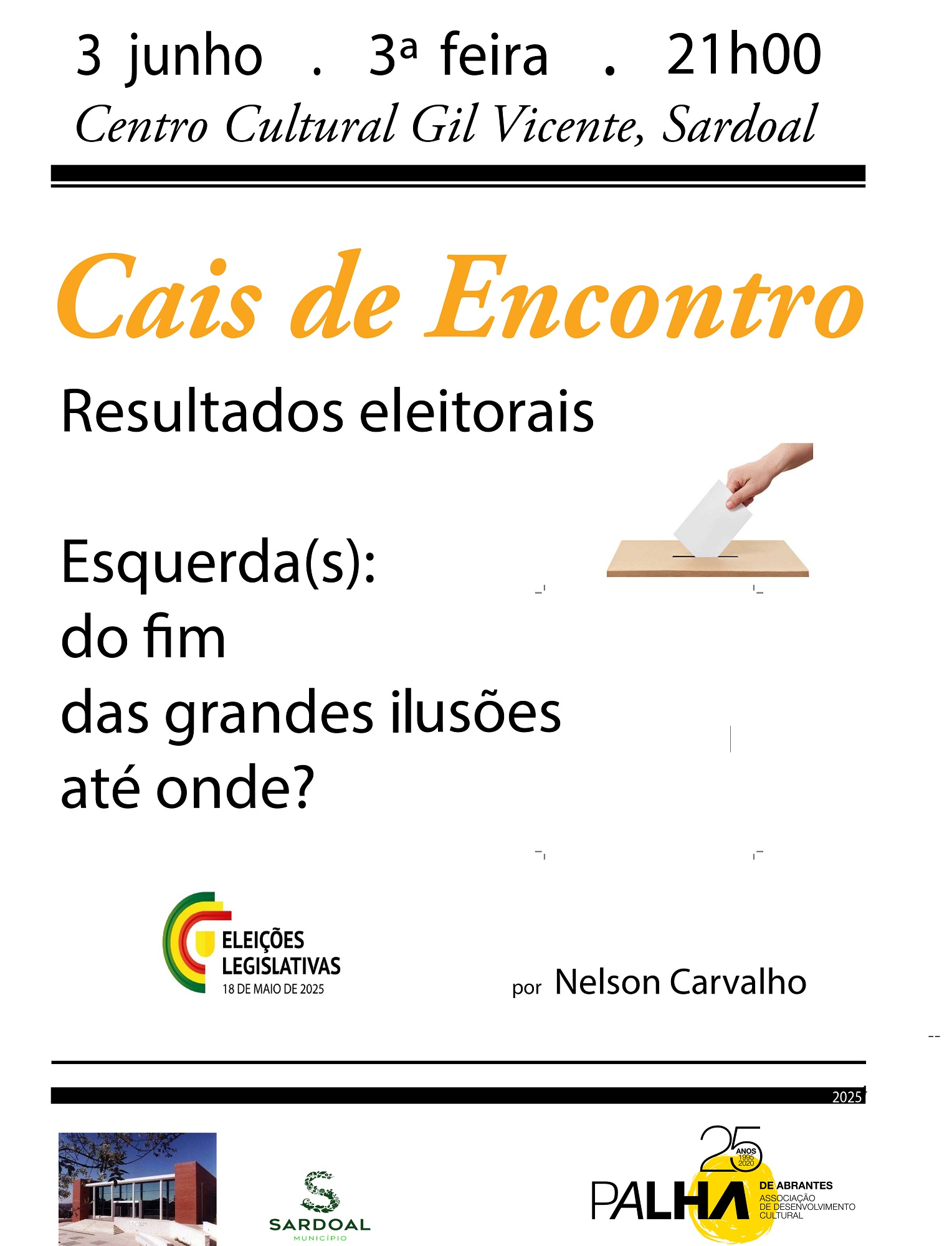 Cais de Encontro - 03 de junho